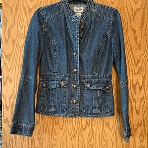Paris Blues Denim Jacket with Button Details
